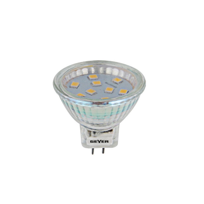 λάμπα led gu4 mr11 12V 2W 4000K geyer