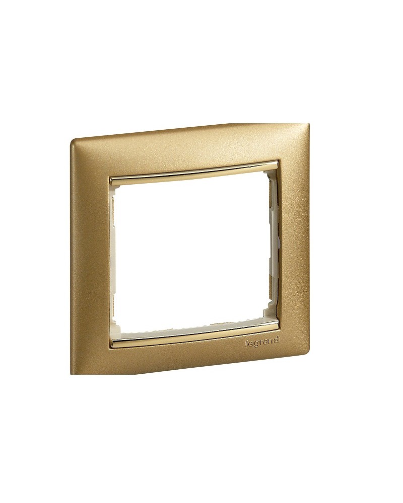 Valena πλαίσιο 1 θέσης mat gold-gold LEGRAND