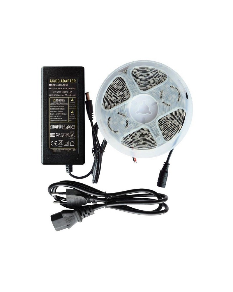 Σετ ταινία led 5050 12V DC 14.4W IP20 6000K 5m SPOTLIGHT