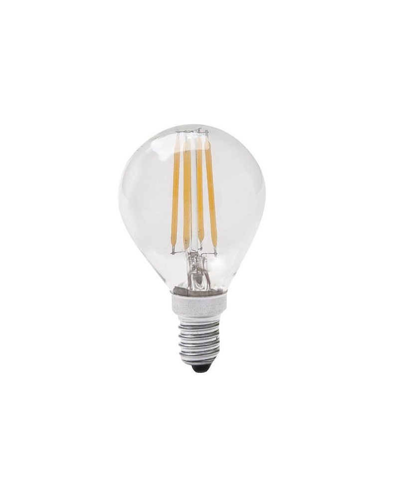 Λάμπα led filament σφαιρική 4W E14 2700K 470lm GEYER