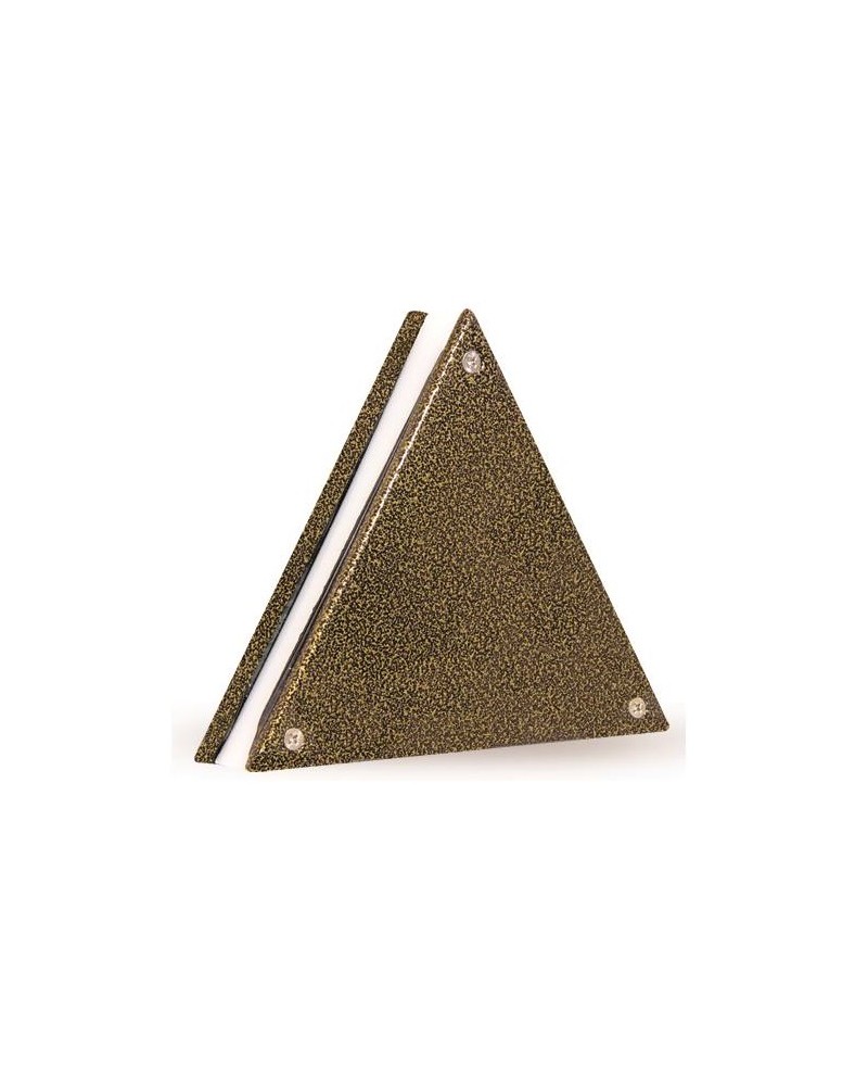 Απλίκα τοίχου τρίγωνη αλουμίνιο χρυσό μαύρο LED IP64 LIGHTUP
